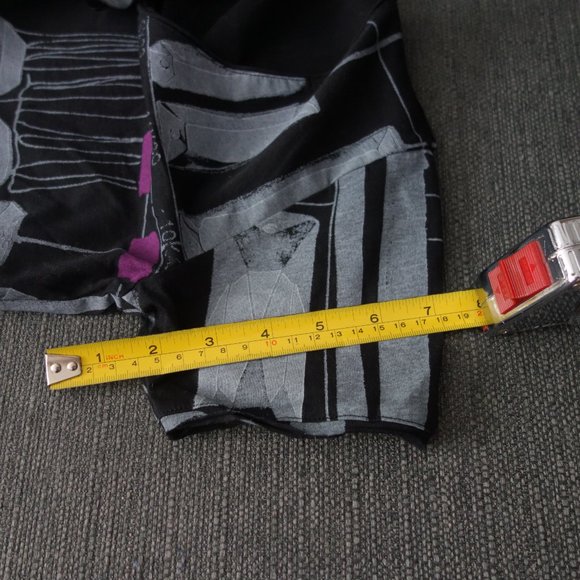 Diesel Black Gray And Purple Short Sleeve Top 100% Cotton Made in Turkey Size S - Picture 8 of 12